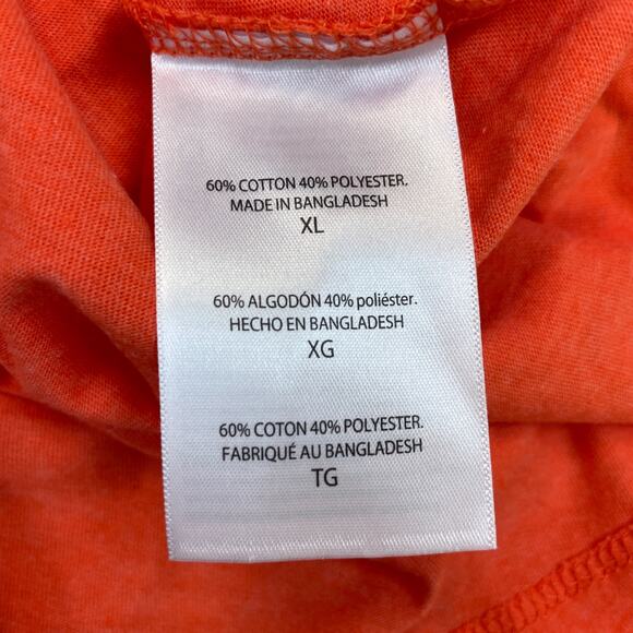 Rivalry Threads NCAA Clemson Tiger Linebacker Short Sleeve Shirt Orange XL 14/16 - Picture 4 of 5